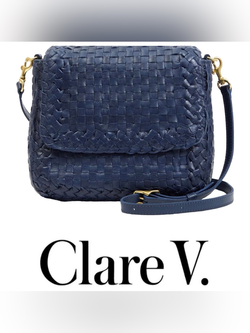 Clare V. Woven Louis Bag